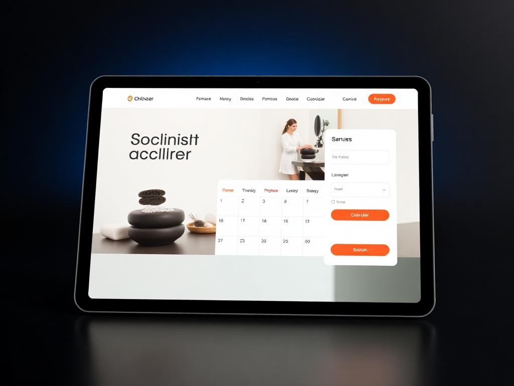 Salon & Spa project — Booking system that fills the calendar built by Tino Digital Systems
